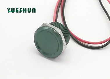 Китай Переключатель кнопки тела зеленого цвета Пьезо, алюминиевый переключатель кнопки завод